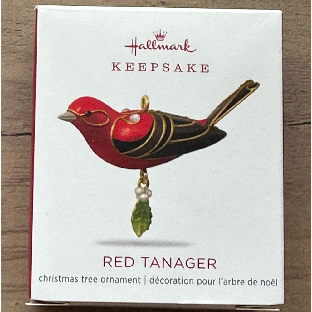 Hallmark Keepsake 2018 Red Tanger Miniature Christmas Ornament (new, in box)